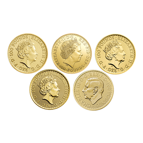 Previous Years 1oz Gold Britannia Coin